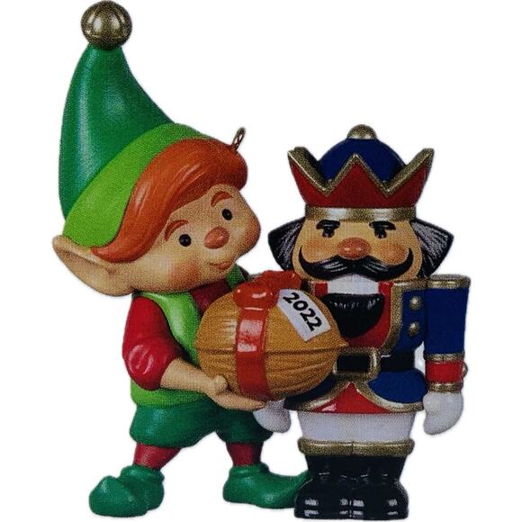 Hallmark North Pole Tree Trimmers #10 Keepsake‎ Ornament 2022 New in Box - Picture 2 of 7